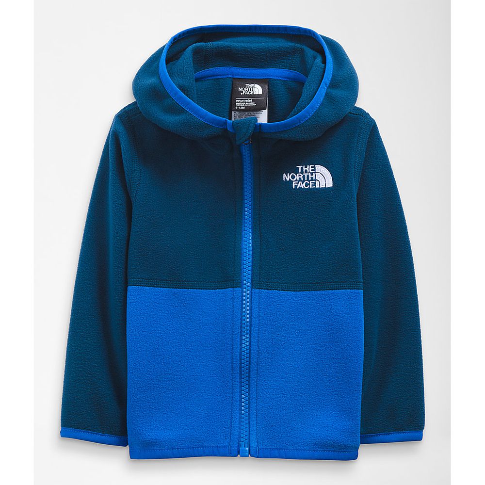 The North Face Hoodie Infant Australia - The North Face Glacier Full Zip Blue (OEN-376421)